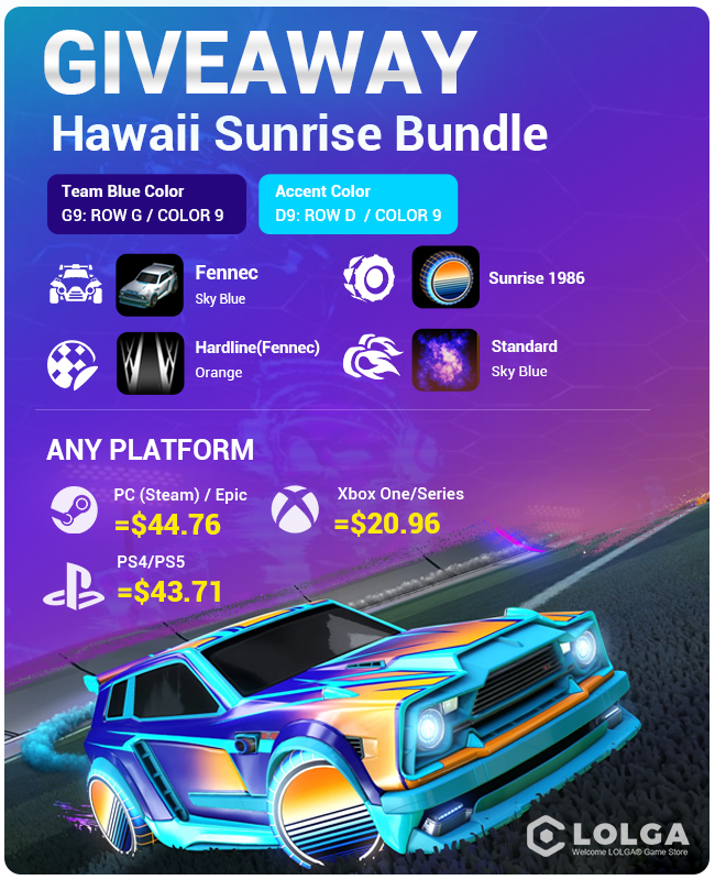 Hawaii Sunrise Bundle Giveaway